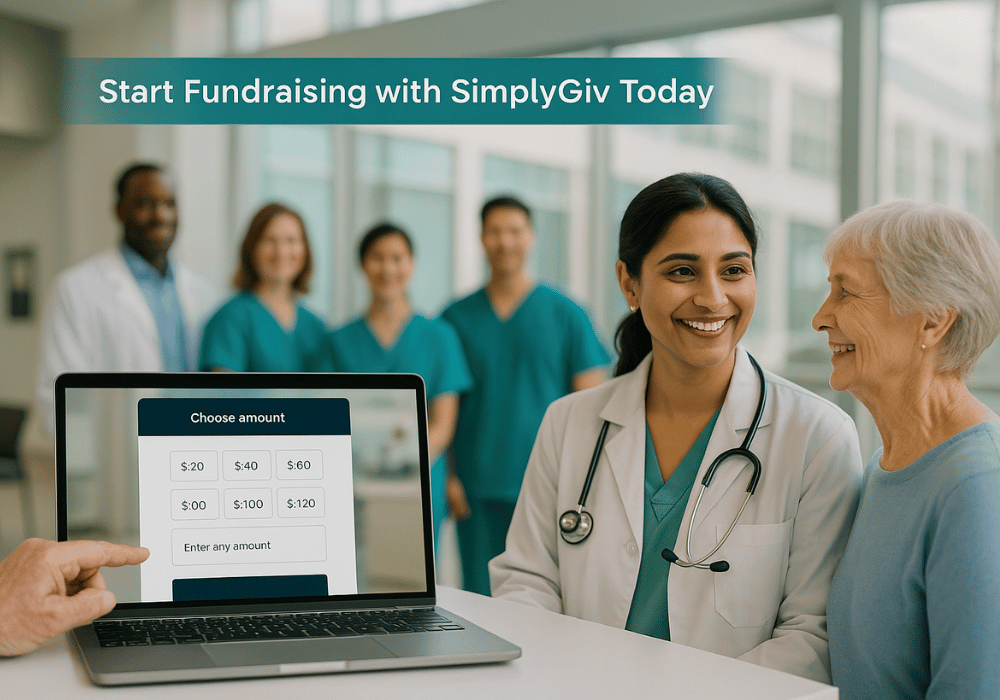 Start Fundraising with SimplyGiv Today