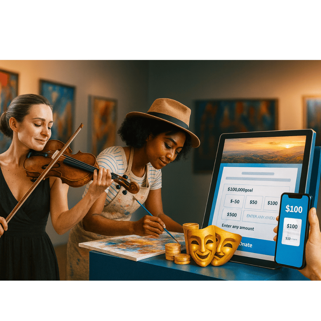 Sustainable Fundraising for the Arts, Simplified with SimplyGiv