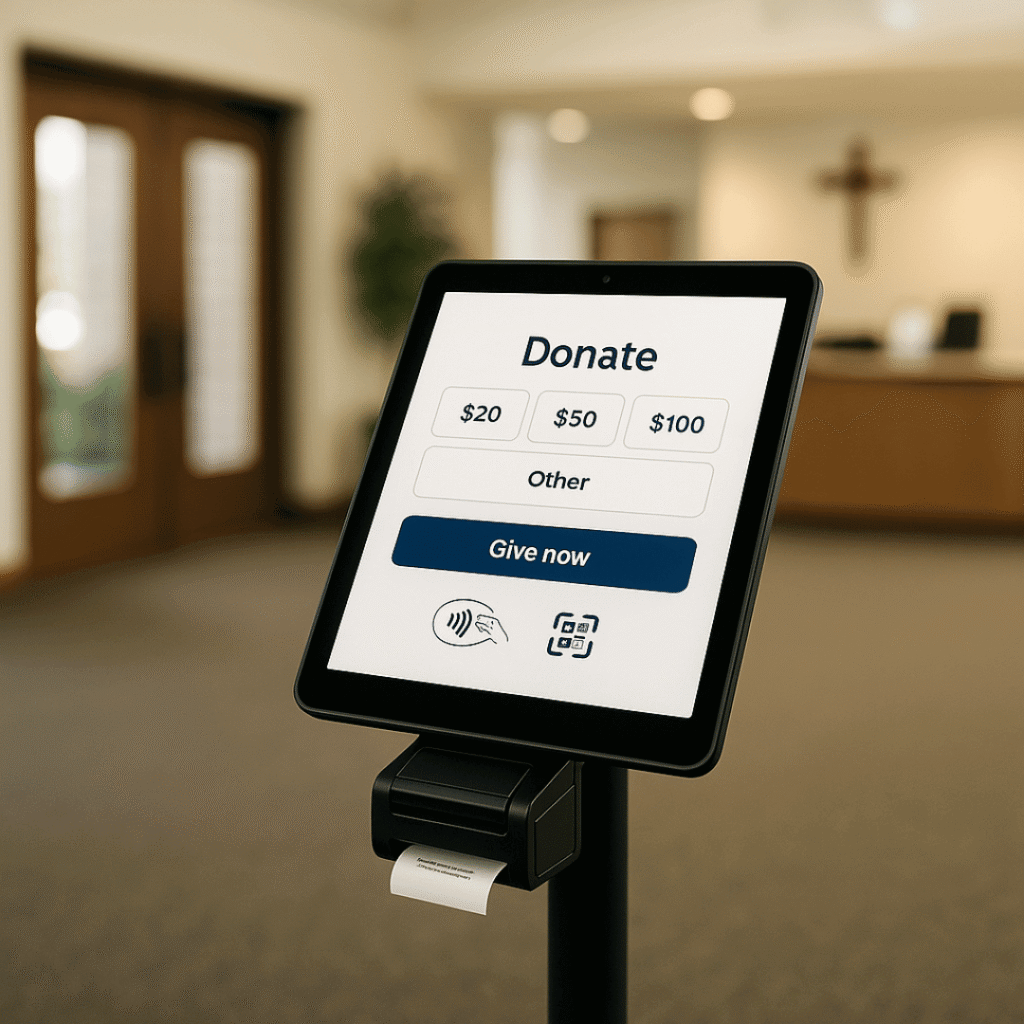 Turn Any Tablet Into a Giving Station