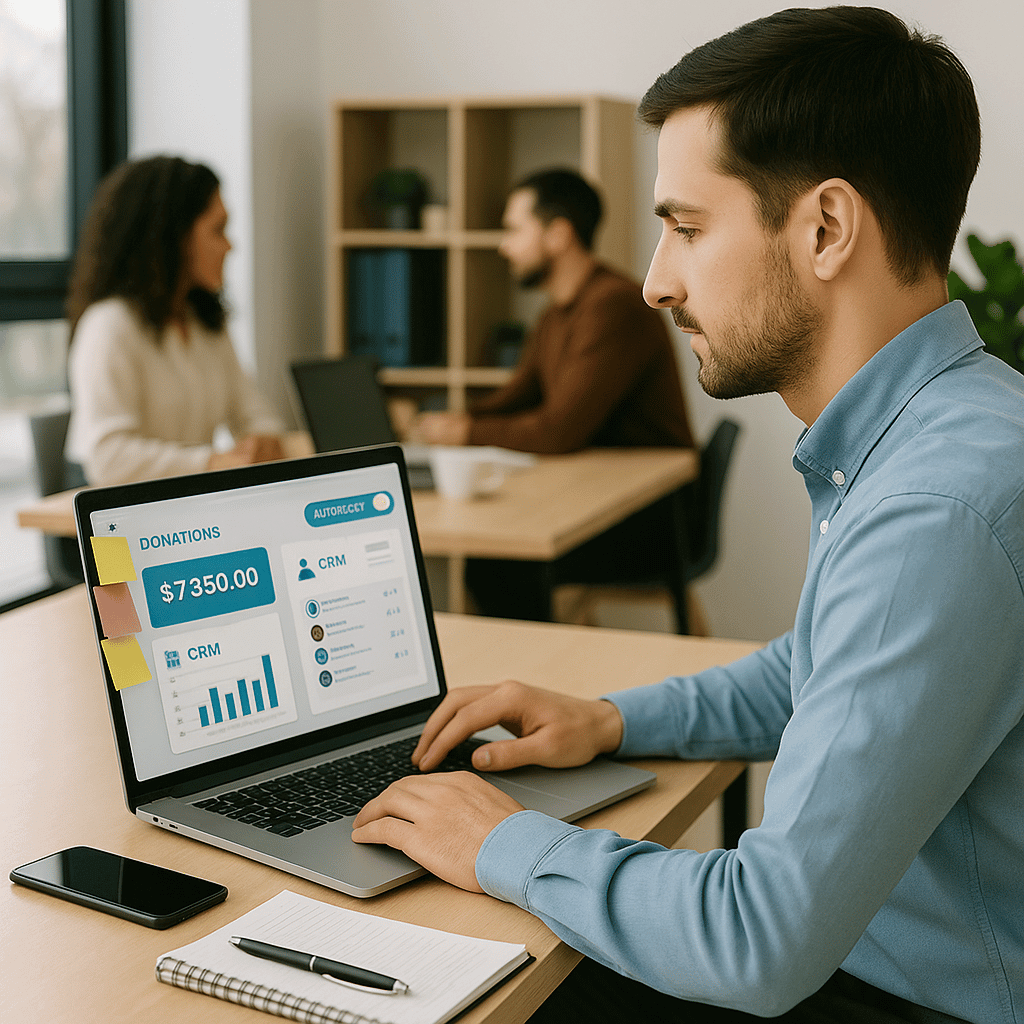 Manage Smarter, Less Hassles & More Impact, all of it with SimplyGiv!