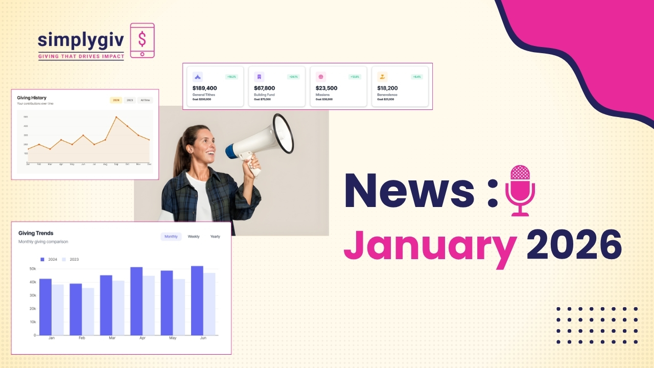 SimplyGiv Launches Its All-in-One Platform for Giving, Engagement, and Church Management