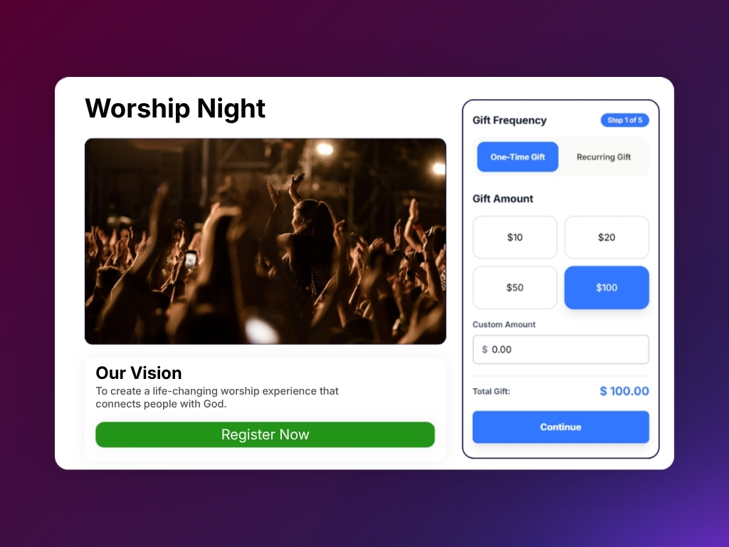 Run Campaigns and Events With More Control.