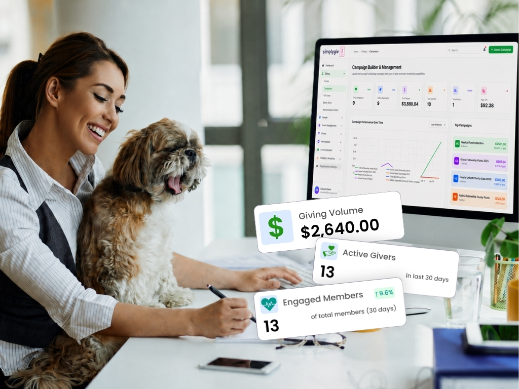 Manage Every Donation, Fund, Transaction, and Report.