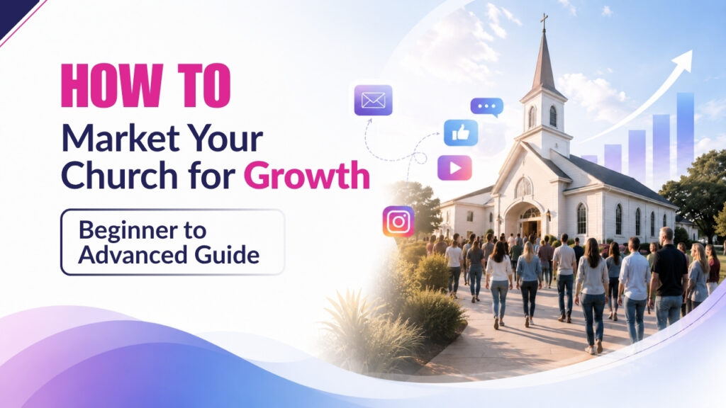 How to Market Your Church for Growth (Beginner to Advanced Guide)