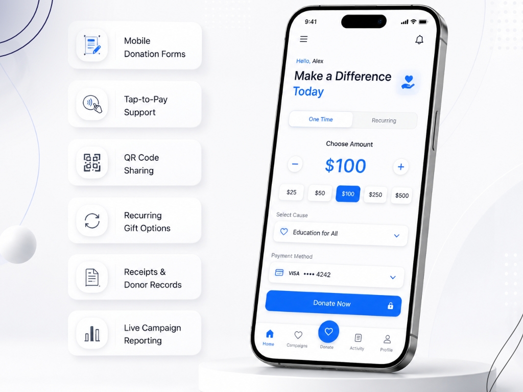 Everything Your Team Needs for Mobile Fundraising.