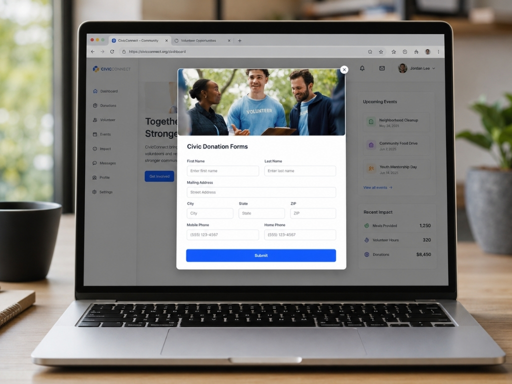 Pop-Up Join Forms