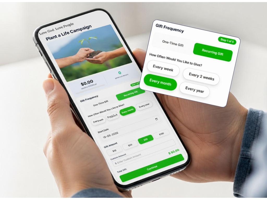 Recurring Donation Forms
