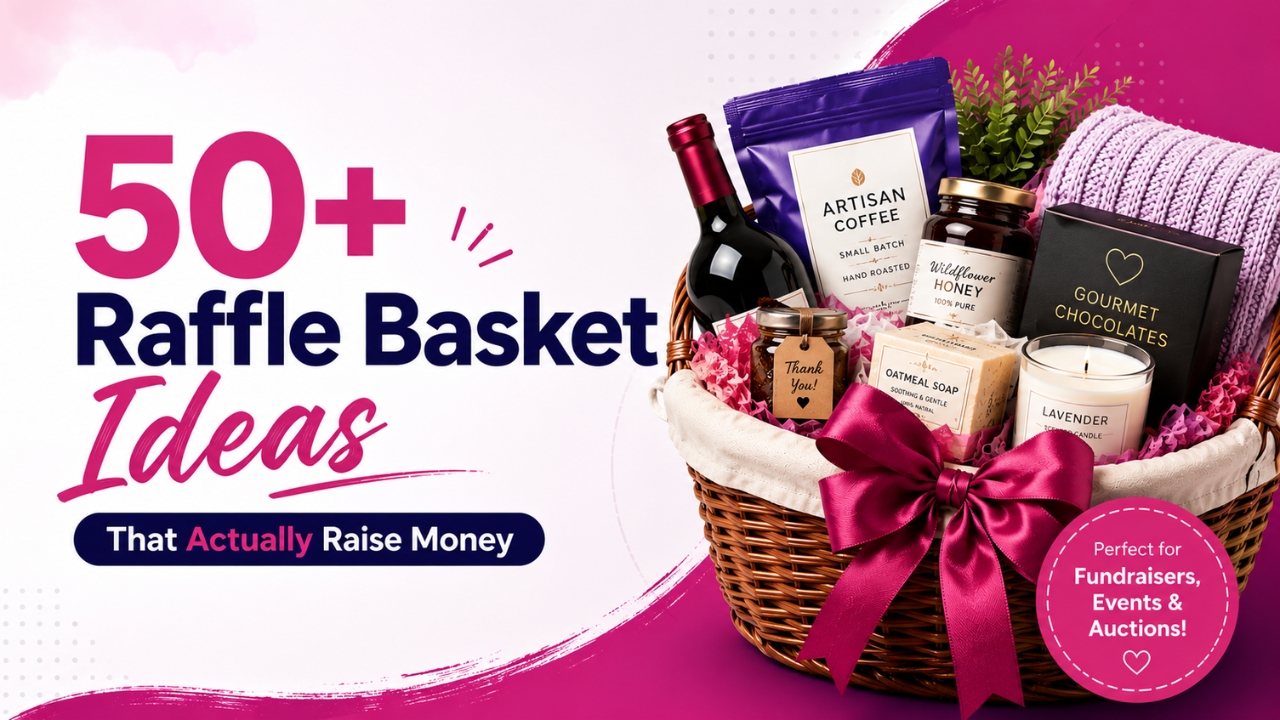 50+ Raffle Basket Ideas That Actually Raise Money