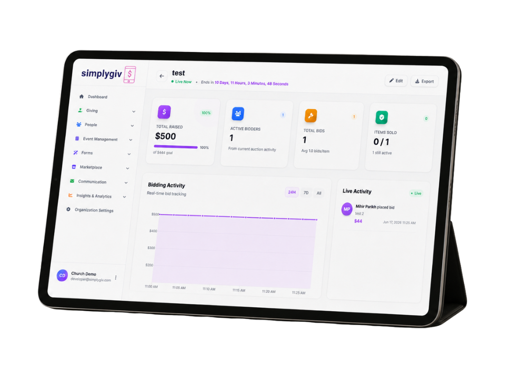 Auction Management Built For Fundraising Events
