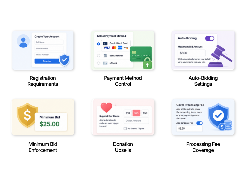 Give Your Team The Controls To Run Auctions Securely