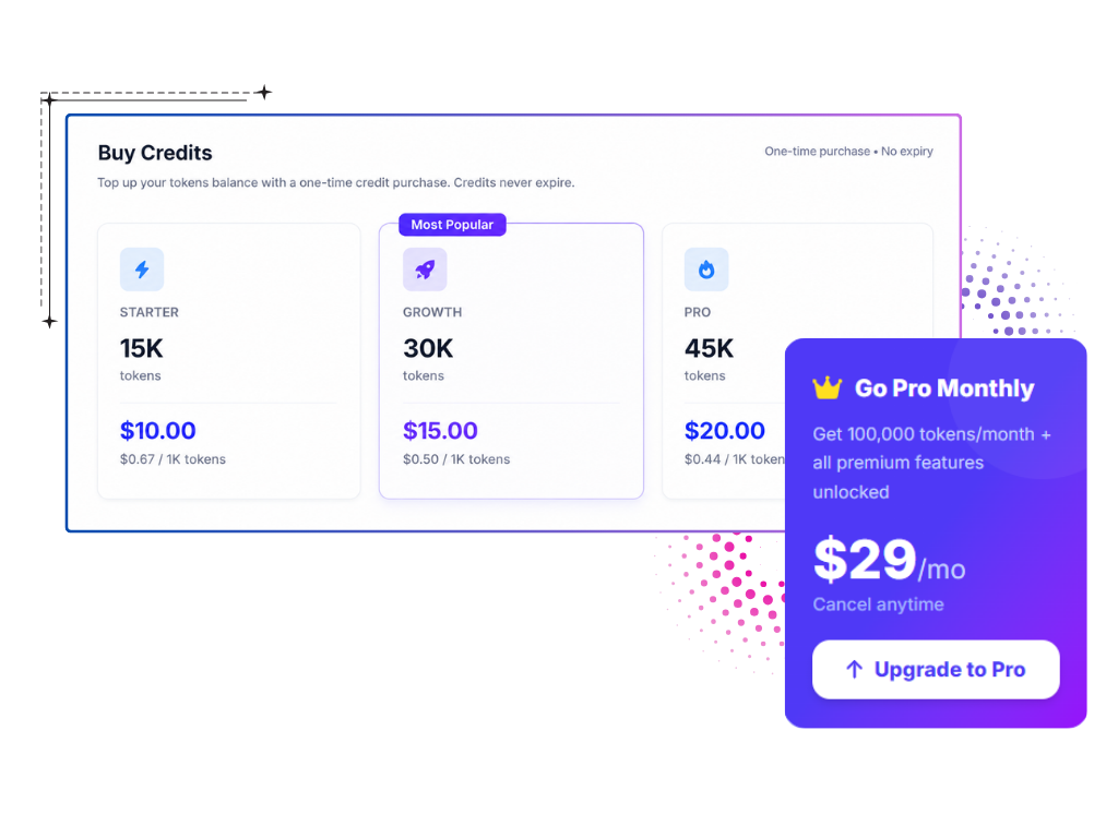 Purchase Credits