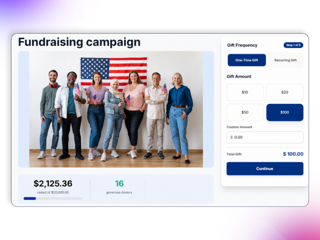 Launch Campaign Fundraising Pages Without Starting From Scratch.