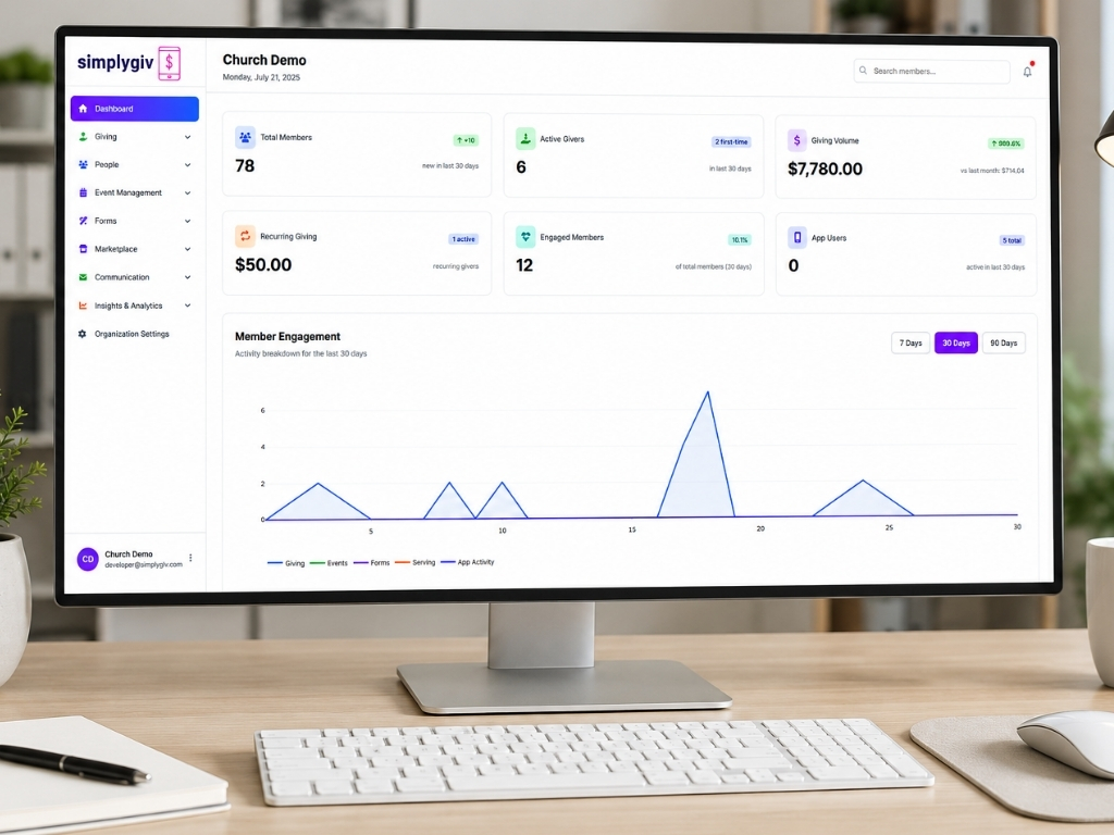 Everything You Need to Manage Members Inside SimplyGiv.