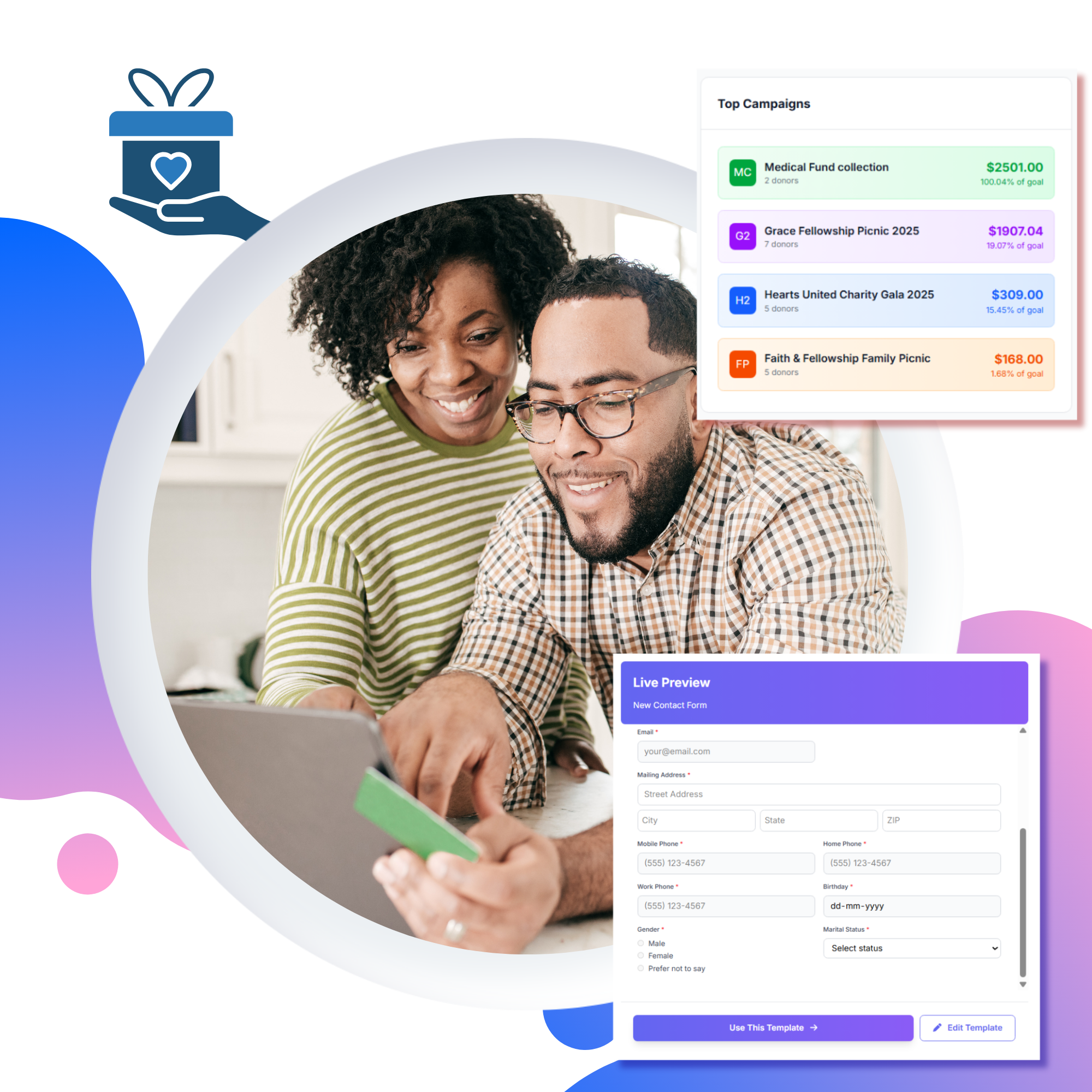 Online Giving That Feels Simple For Every Donor.