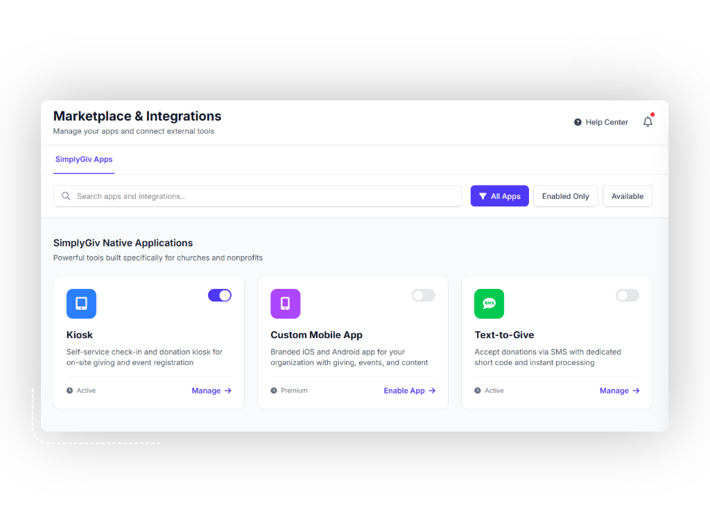 Connect Reporting, Outreach, and the Tools Your Nonprofit Already Uses.