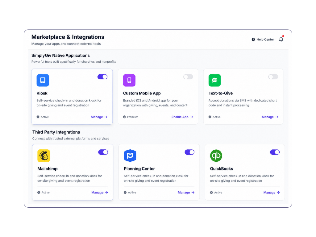 Connect Reporting, Workflows, and the Tools Your Team Already Uses.