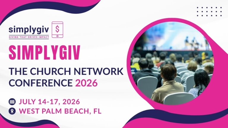SimplyGiv at The Church Network Conference 2026