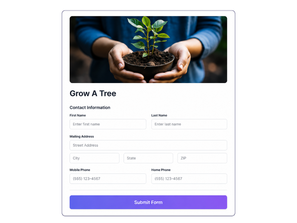 Online Donation Forms Built for Modern Fundraising
