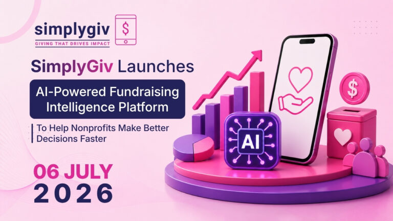 SimplyGiv Launches AI-Powered Fundraising Intelligence Platform to Help Nonprofits Make Better Decisions Faster