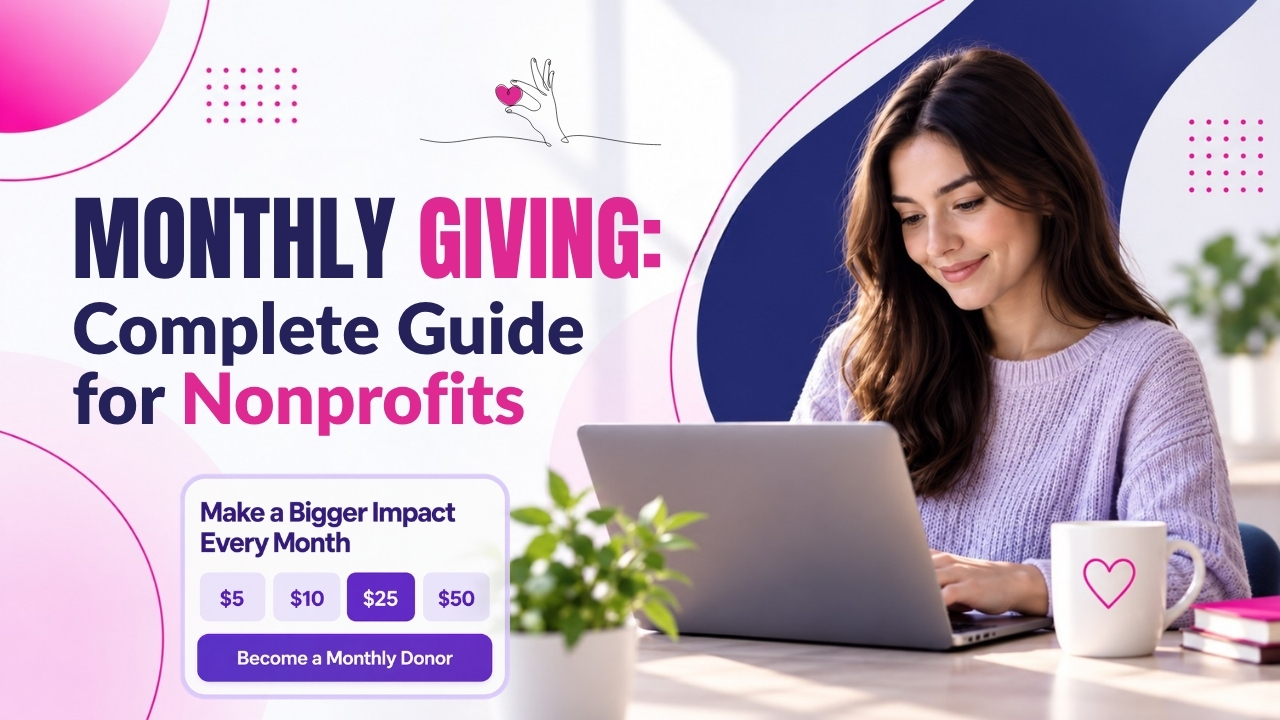 Monthly Giving: Complete Guide for Nonprofits